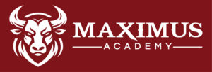 maxacad horizontal white on maroon